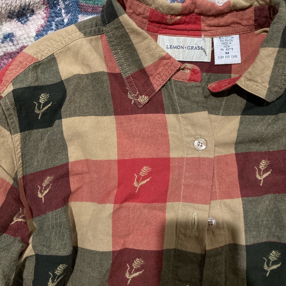 Plant/harvest flannel